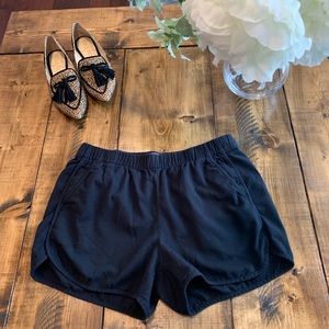 Madewell Pull-On Black Shorts